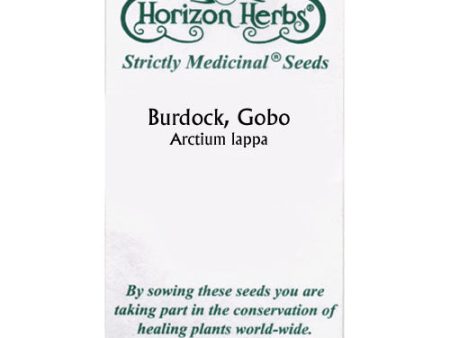 Gobo Burdock Seeds (Organic) Online