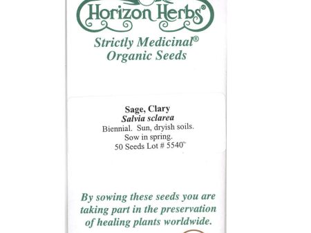 Clary Sage Seeds (Organic) For Cheap