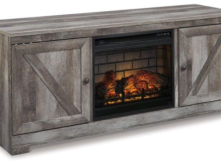 Wynnlow 63  TV Stand with Electric Fireplace Sale