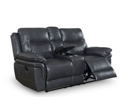 Isabella Manual Reclining Console Loveseat Online Sale