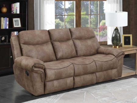 Nashville Manual Reclining Sofa w Drop-Down Console Cheap