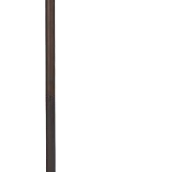 Eduardo Bell Shade Floor Lamp Dark Bronze Cheap