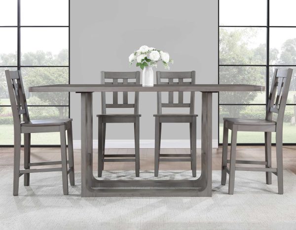 Toscana 5-Piece Counter Dining Set For Discount