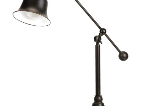 Eduardo Bell Shade Table Lamp Dark Bronze Discount