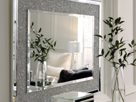 Silver Accent Mirror Online Sale