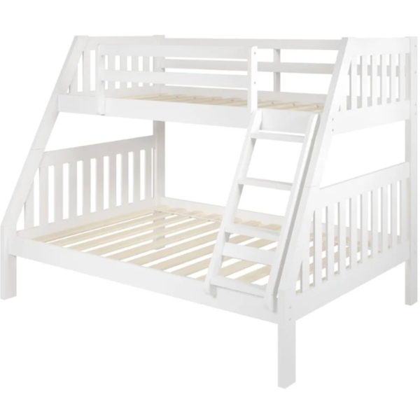 Bunk Bed - TWIN FULL White on Sale