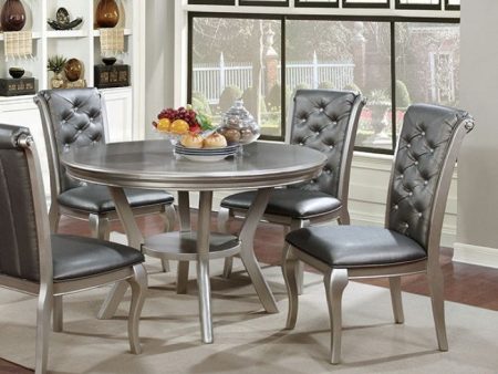 AMINA 5 PIECE ROUND DINING SET Fashion