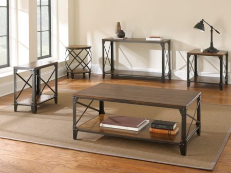 Winston 3-Piece Set (Cocktail & 2 End Tables) For Sale