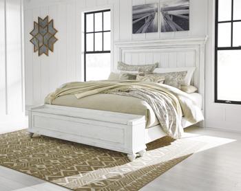 Kanwyn Bed with Storage Bench on Sale