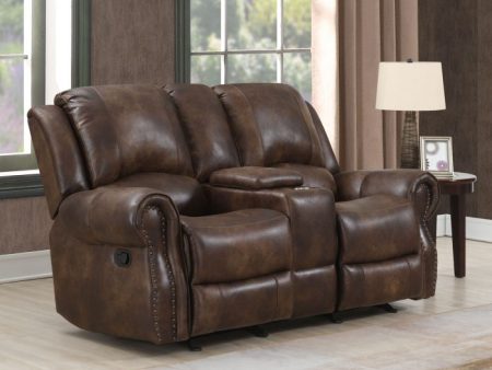 Navarro Manual Reclining Console Loveseat Cheap