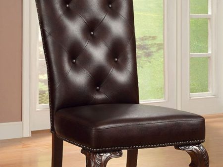 BELLAGIO LEATHERETTE SIDE CHAIR (2 BOX) Supply