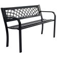 Bench Deck with Steel Frame for outdoor on Sale