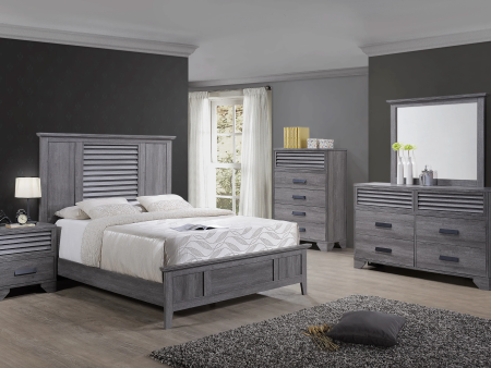 Sarter Gray Panel King Bedroom Set Online