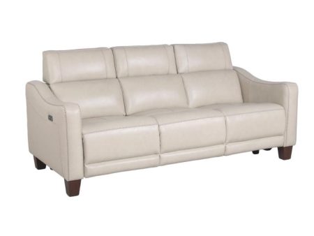 Giorno Dual-Power Leather Sofa Supply