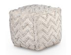 Kenzari Handwoven Pouf Online now