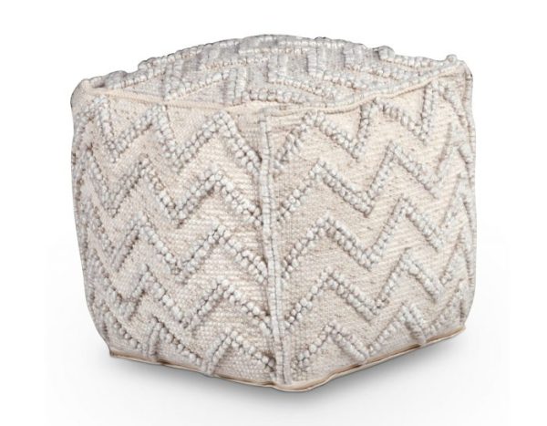 Kenzari Handwoven Pouf Online now