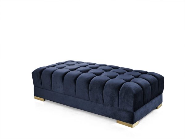 Ariana  Rectangle Ottoman Online now