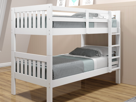 Kids Bunk Bed White Hot on Sale