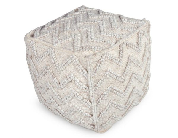 Kenzari Handwoven Pouf Online now