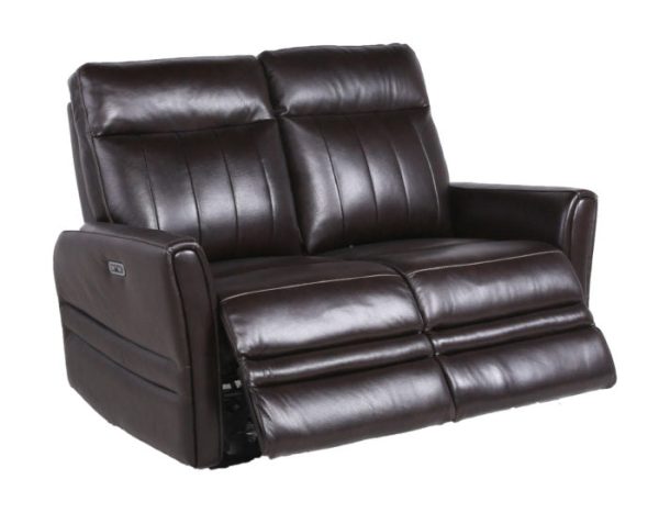 Coachella 3-Piece Dual Power Leather Reclining Set (Sofa, Loveseat & Chair) For Cheap