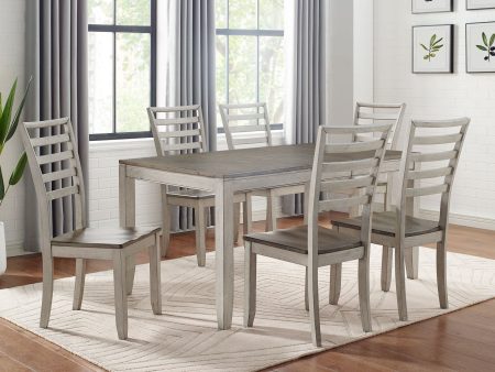 Abacus 5-Piece Dining Set (Table & 4 Side Chairs) Sale