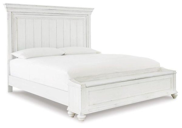 Kanwyn Bed with Storage Bench on Sale