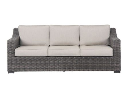 Jones Outdoor Resin Wicker Sofa Online now