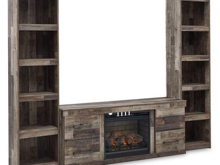 Derekson 3-Piece Entertainment Center with Electric Fireplace Fashion