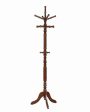 Traditional Cappuccino Coat Rack Cheap