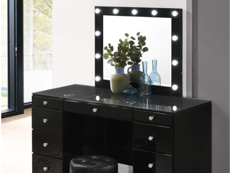 Avery Black Vanity Set Sale