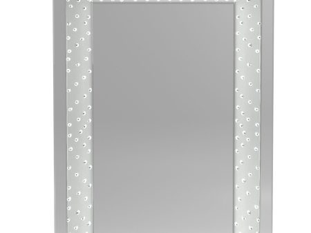 LED Lighting Frame Mirror Silver For Sale