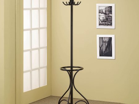 Traditional Black Coat Rack Hot on Sale