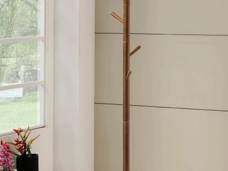 Traditional Brown Coat Rack For Cheap