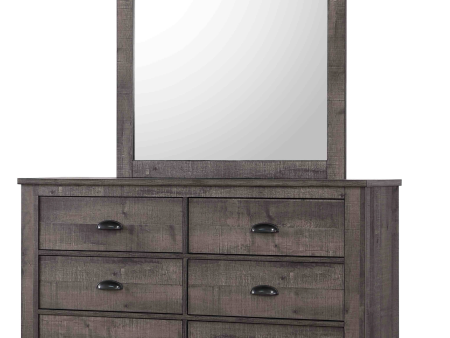 Coralee Dresser Grey Discount