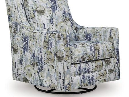 Dustinford Swivel Glider Accent Chair on Sale