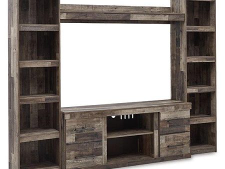 Derekson 4-Piece Entertainment Center For Discount