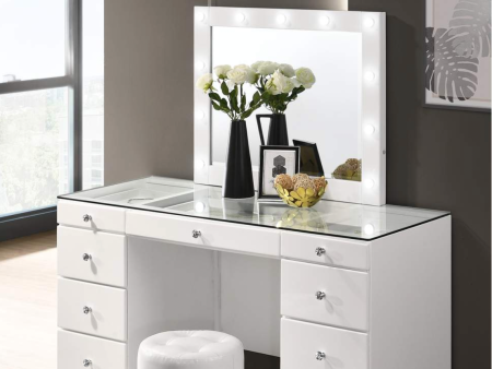 Avery White Vanity Set Online Hot Sale