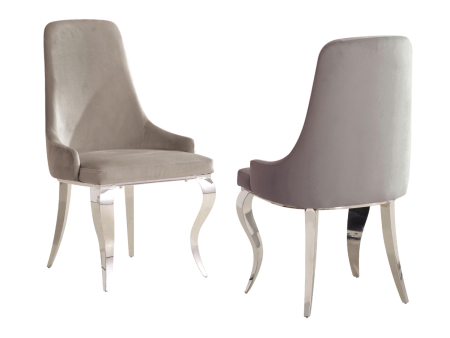 Antoine Upholstered Demi Arm Dining Chairs (Set Of 2) Online now