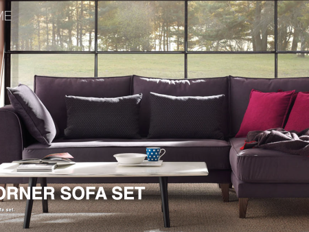 MERLIN CORNER SOFA SET Hot on Sale