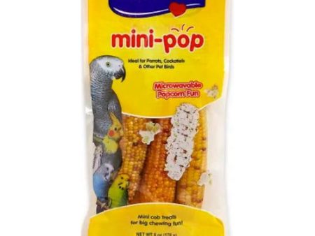 Mini-Pop Corn Treat for Pet Birds 6 oz by Vitakraft Cheap