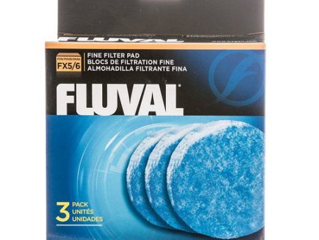 Fine FX5 6 Filter Pad 6.5  Diameter (3 Pack) by Fluval For Discount