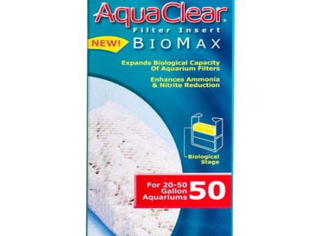 Bio Max Filter Insert Bio Max 50 (Fits AquaClear 50 & 200) by AquaClear Supply