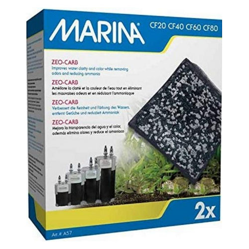 Canister Filter Replacement Zeo-Carb 2 count by Marina For Sale