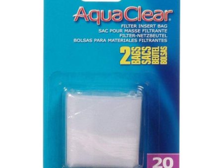 Filter Insert Nylon Media Bag 20 gallon - 2 count by AquaClear Discount