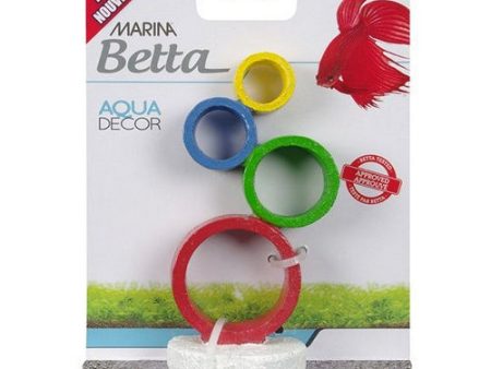 Betta Aqua Decor - Circus Rings 1 count by Marina Sale