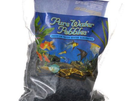 Aquarium Gravel - Jet Black 2 lbs (3.1-6.3 mm Grain) by Pure Water Pebbles Supply