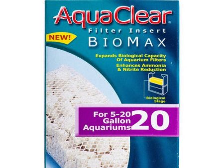 Bio Max Filter Insert Bio Max 20 (Fits AquaClear 20 & Mini) by AquaClear Online